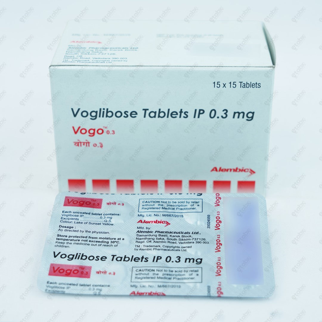 VOGO 0.3mg Tablet 15's