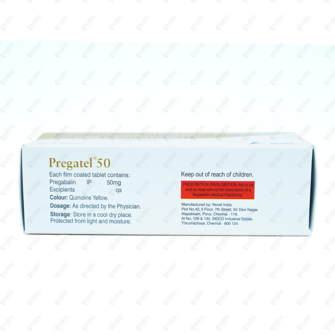PREGATEL 50 Tablet 10's