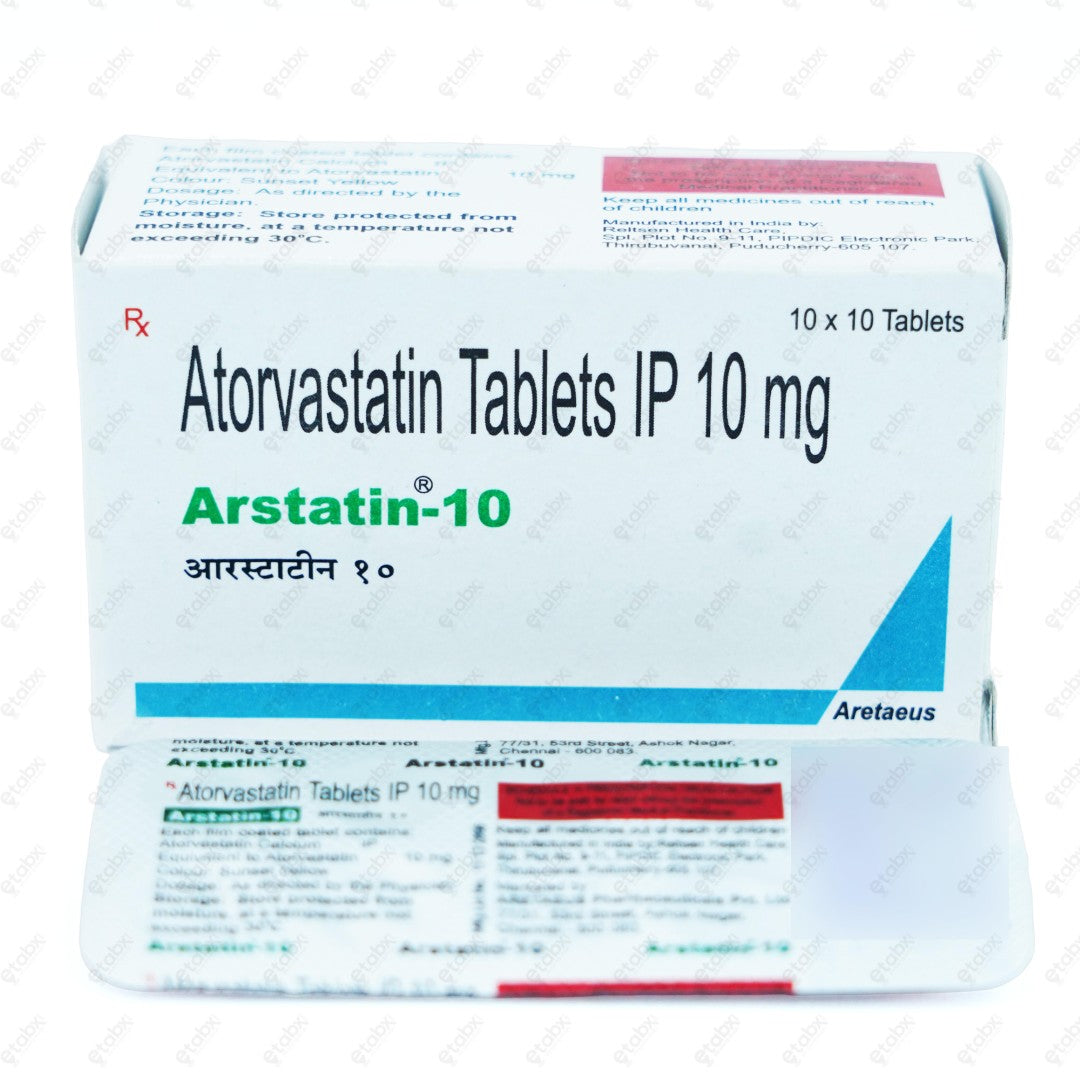 Arstatin 10mg Tablet 10's