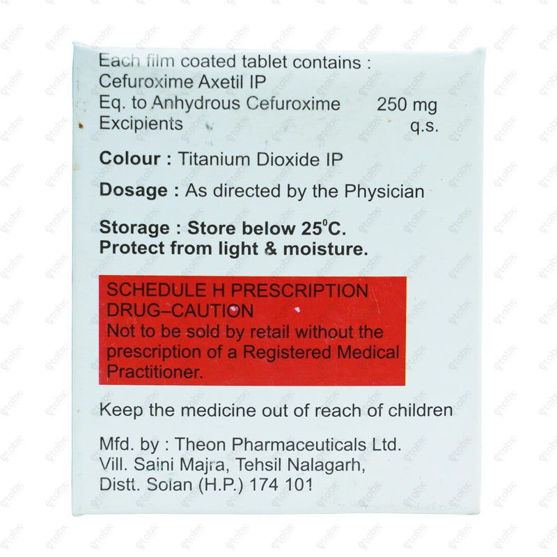 Furokin 250mg Tablet 10's