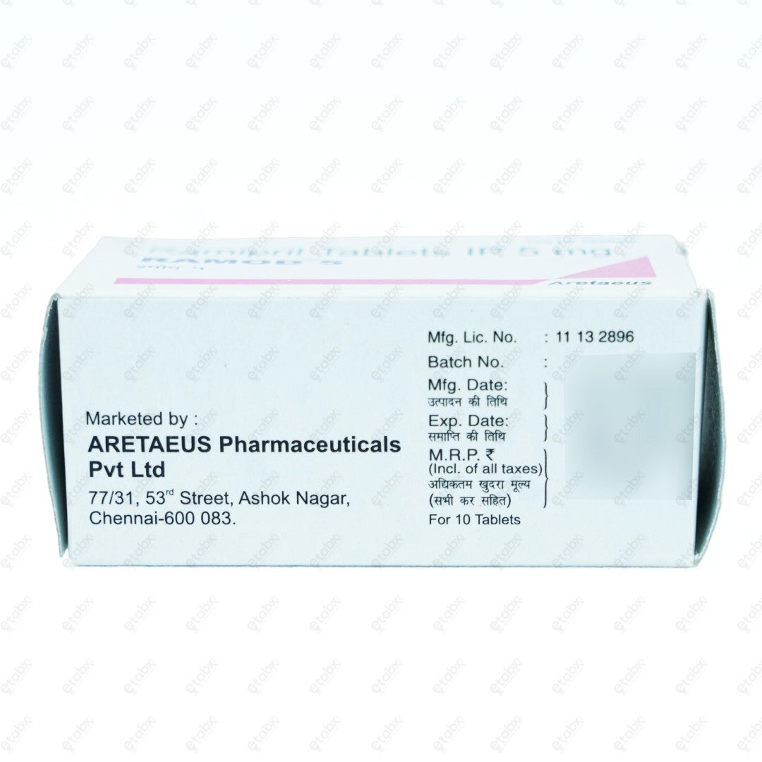 Ramod 5mg Tablet 10's