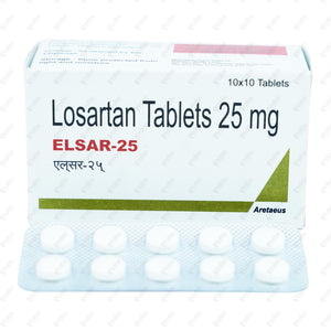 Elsar 25mg Tablet 10's