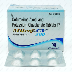 MILCEF CV 500MG Tablet 6'S