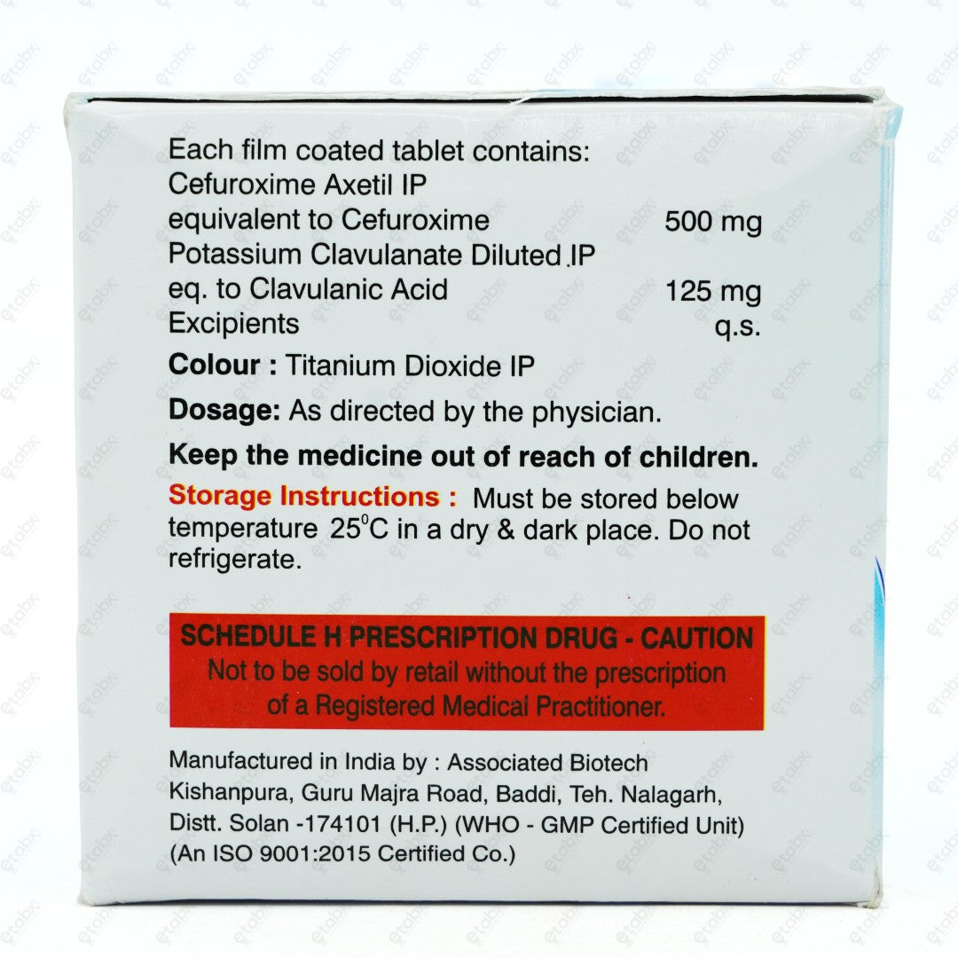 MILCEF CV 500MG Tablet 6'S