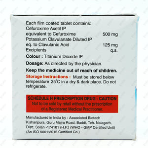 MILCEF CV 500MG Tablet 6'S