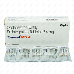 Emeset MD 4mg Tablet