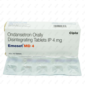 Emeset MD 4mg Tablet