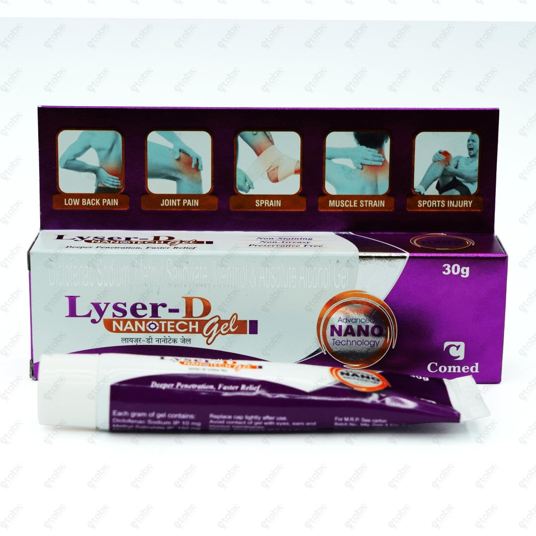 Lyser D Nanotech Gel 30gm