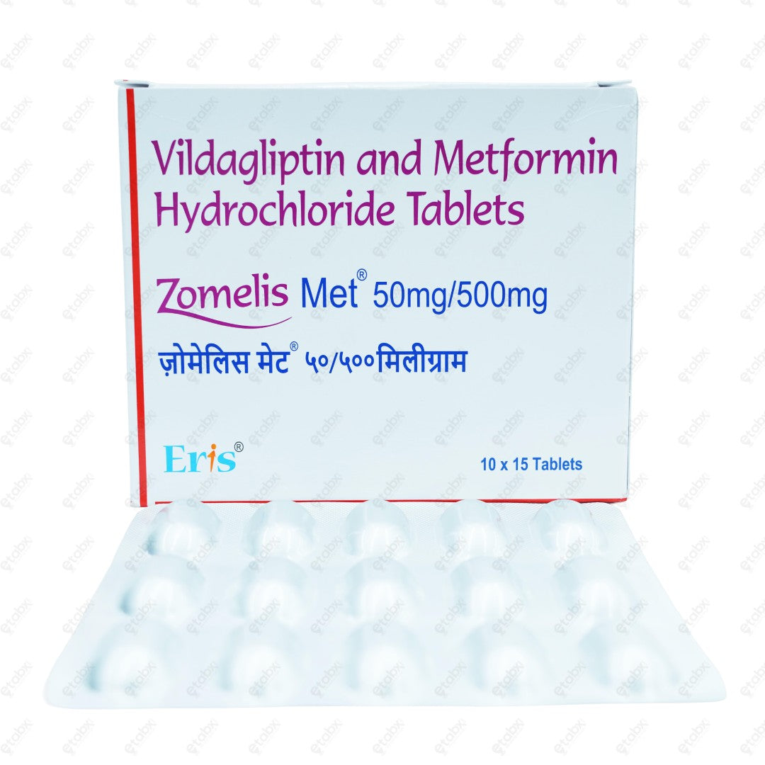 Zomelis Met 50/500mg Tablet 15s
