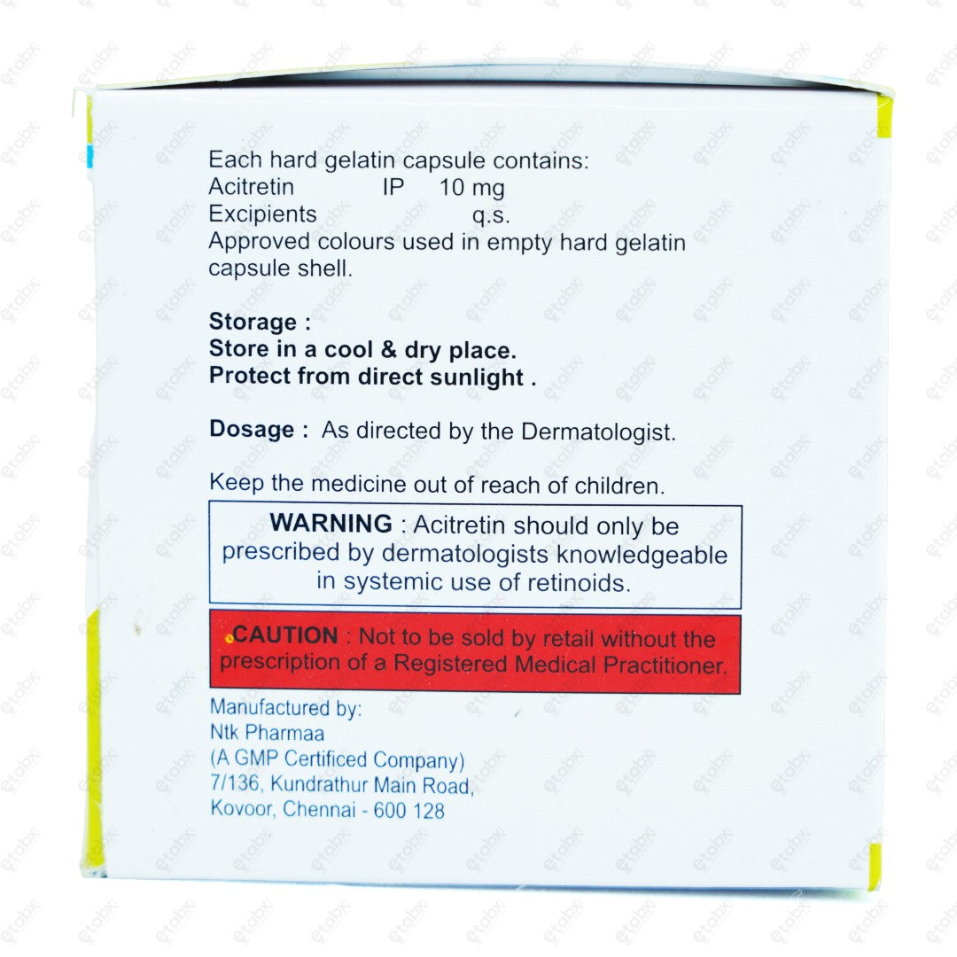 Tetricap 10 Capsule 10s