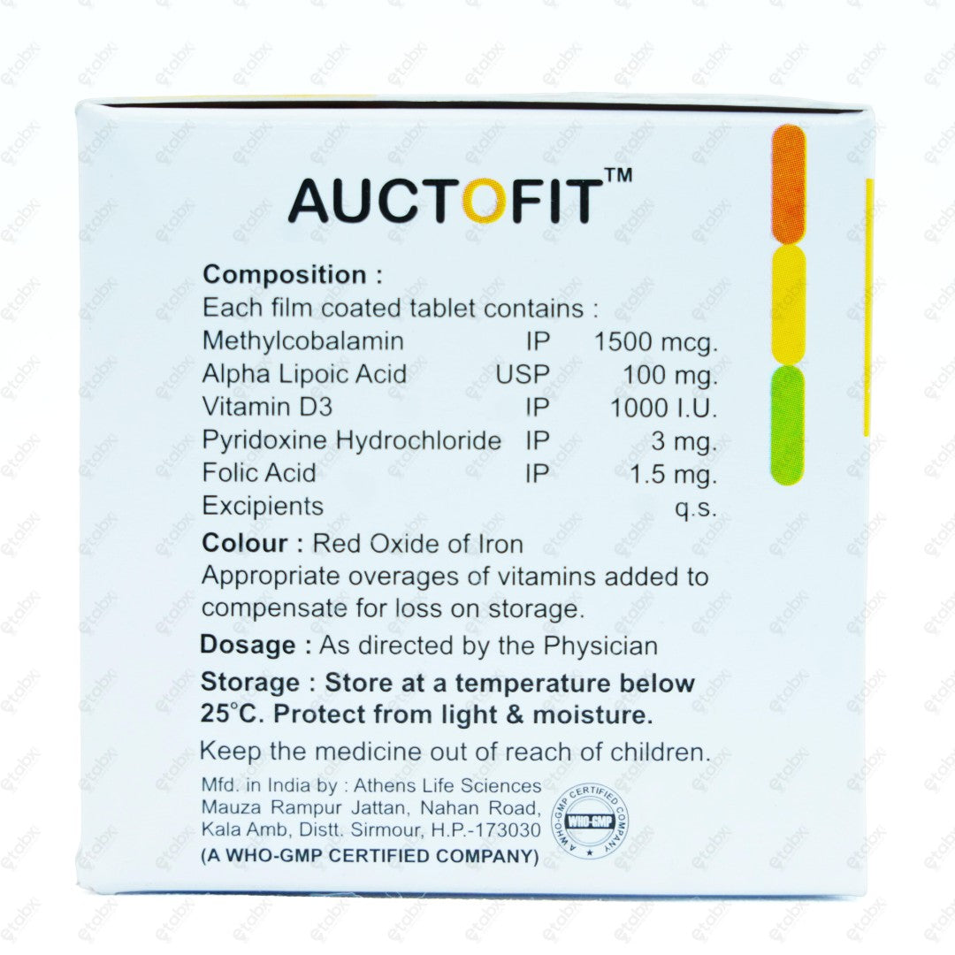 AUCTOFIT Tablet 10's