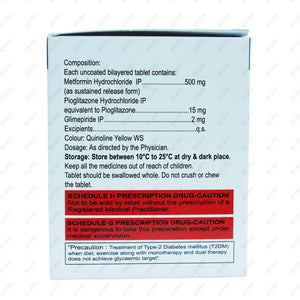 Triglimisave 2mg Tablet 15's