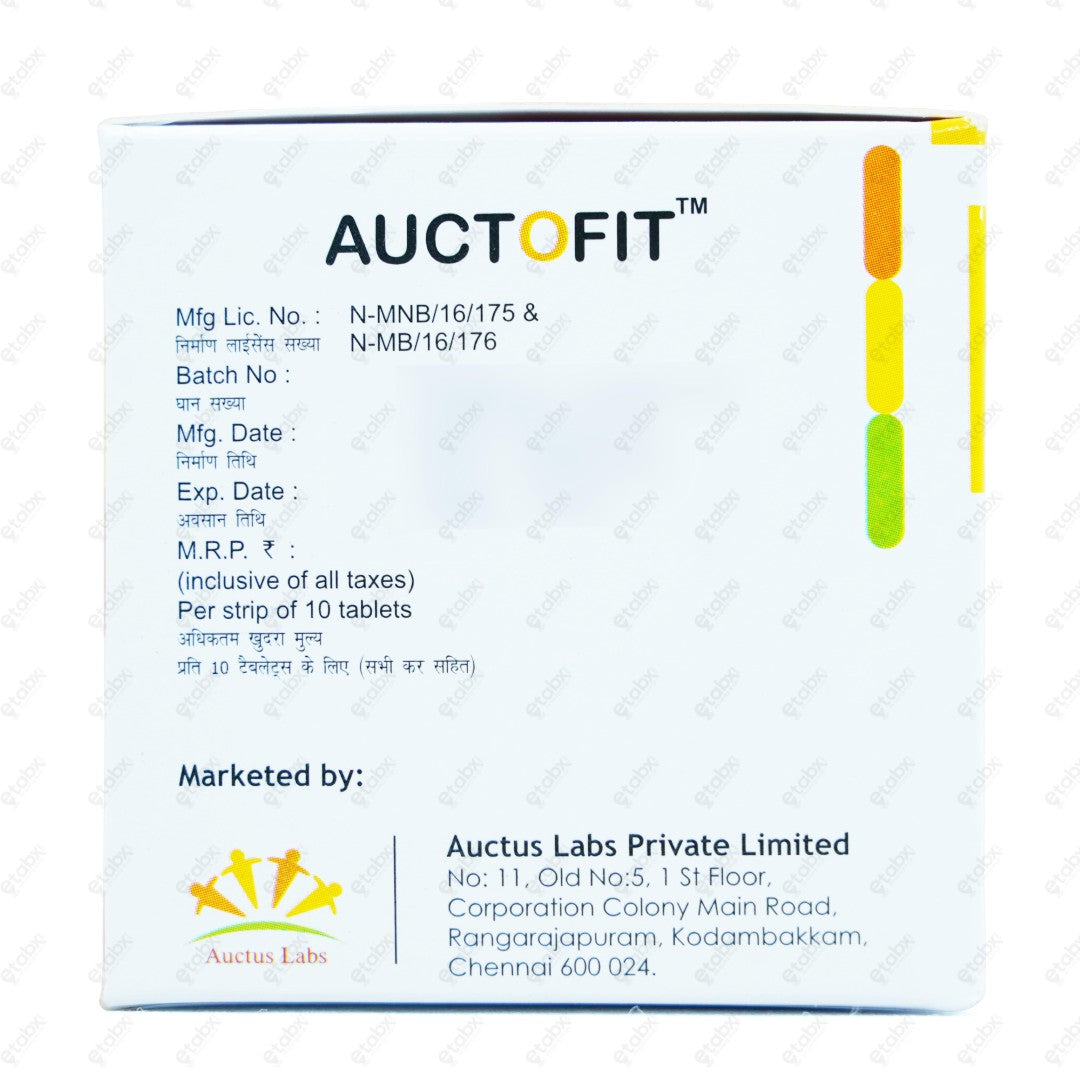 AUCTOFIT Tablet 10's