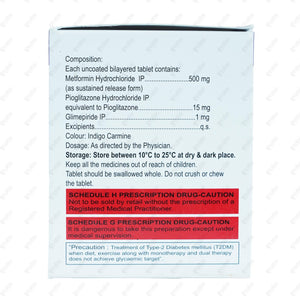 Triglimisave 1mg Tablet 15's