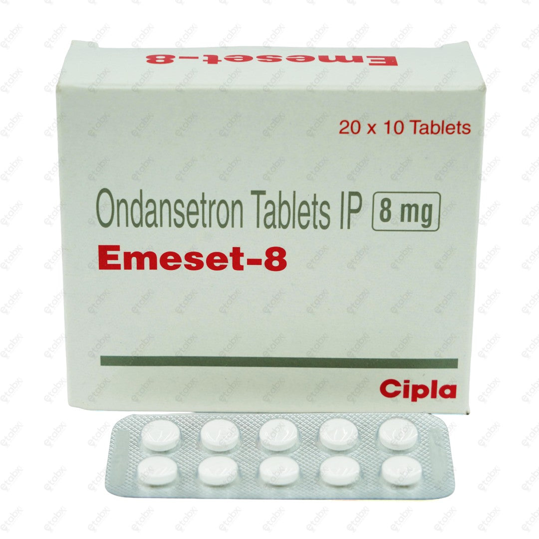 Emeset 8mg Tablet 10's