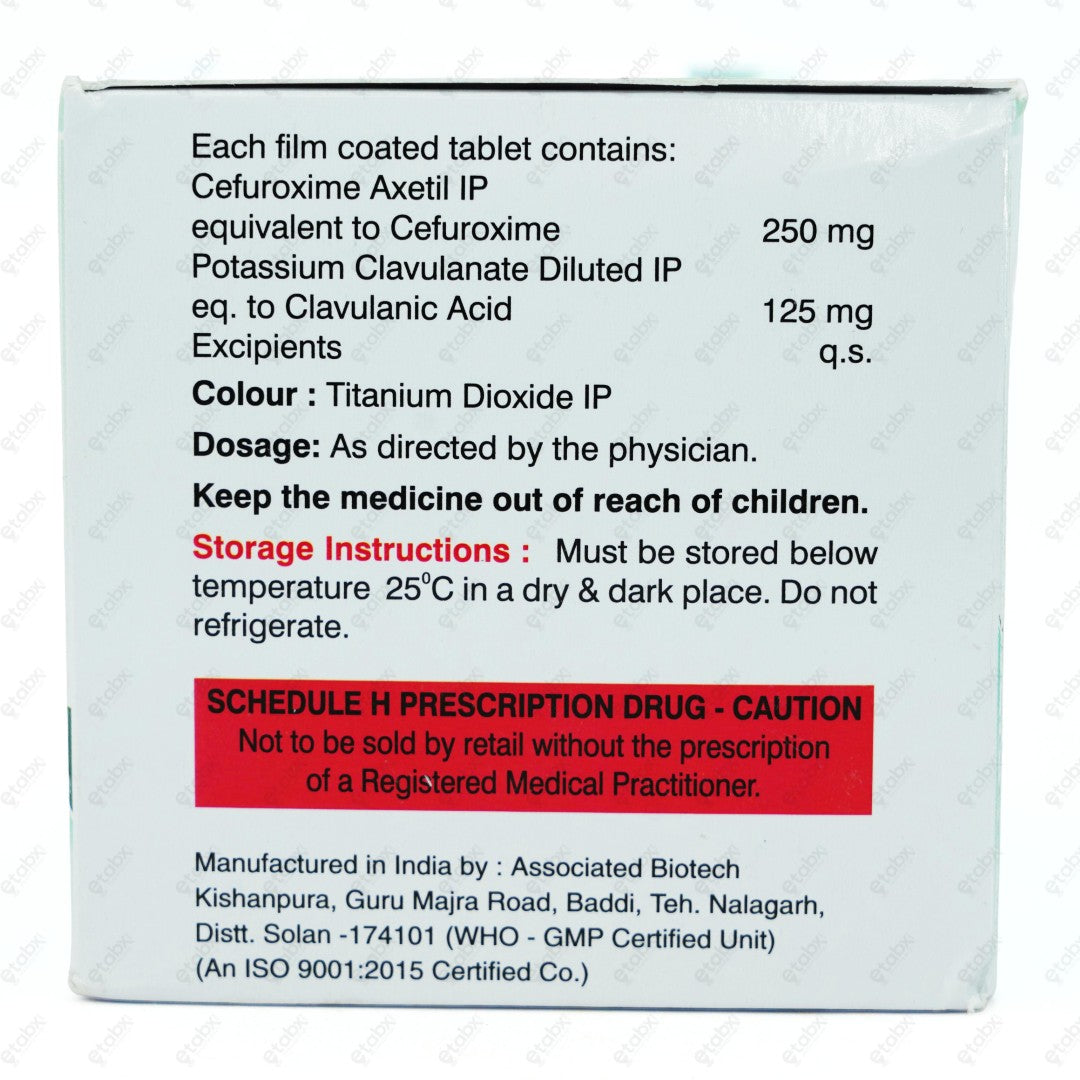 Milcef CV 250mg Tablet 6's