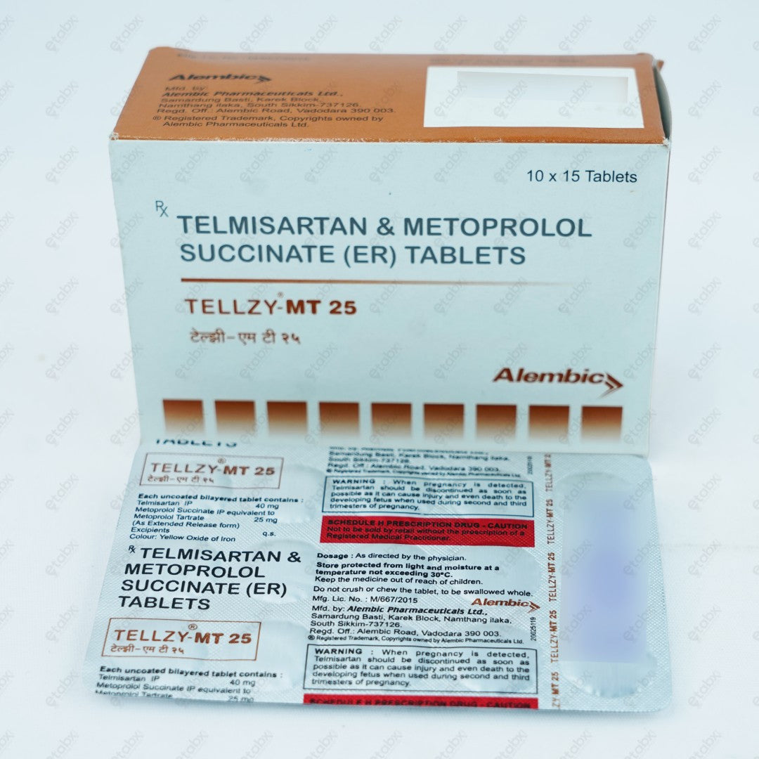 TELLZY MT 25MG Tablet 15's