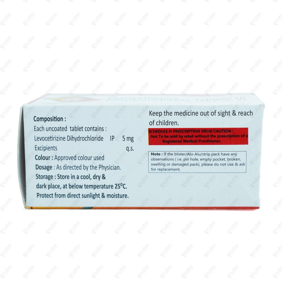 ZACRA 5mg Tablets 10'S