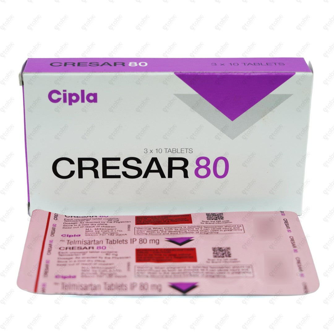 Cresar 80mg Tablet 10's