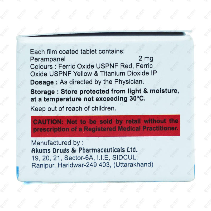 Peramnel 2mg Diabetes Tablets 10s