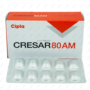 Cresar 80 AM Tablet 10's