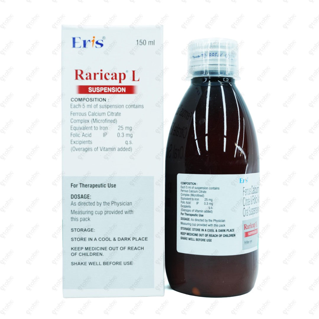 Raricap L Syrup 150ml