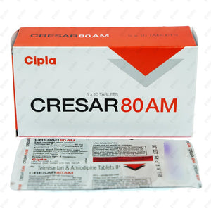 Cresar 80 AM Tablet 10's