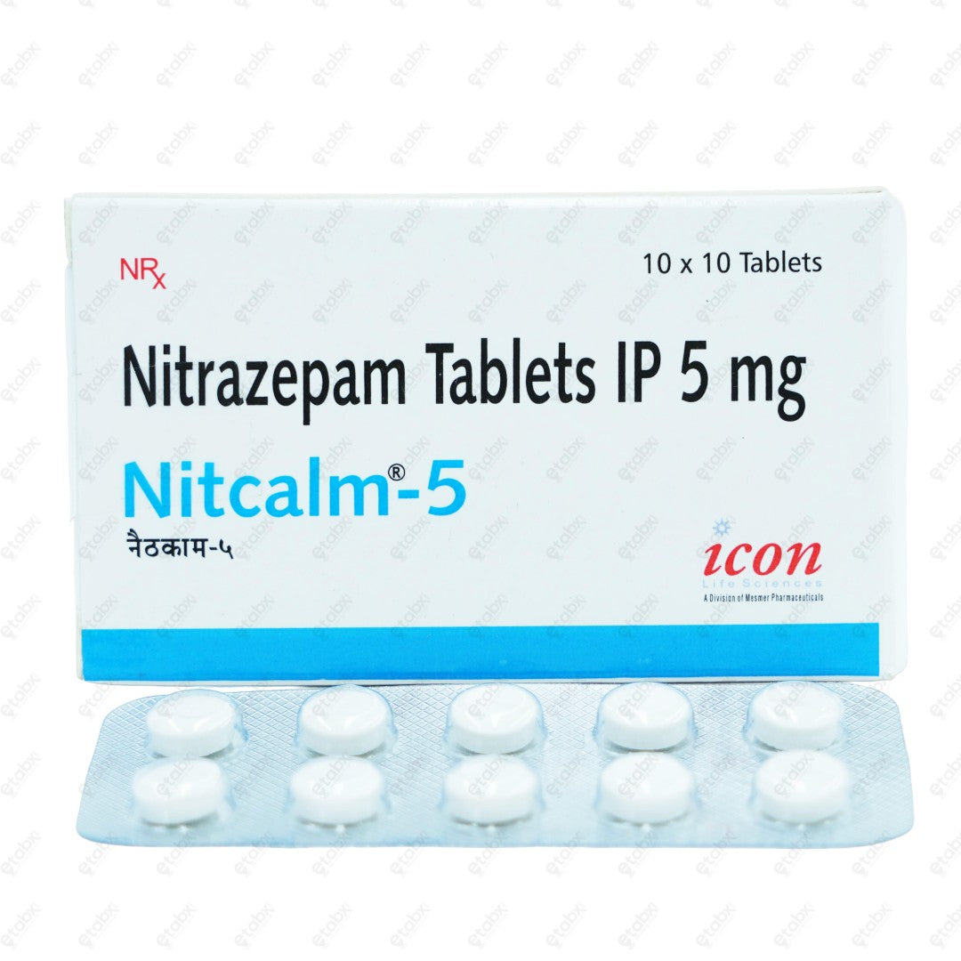 Nitcalm 5mg Tablet 10's