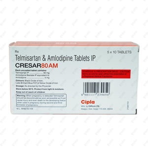 Cresar 80 AM Tablet 10's