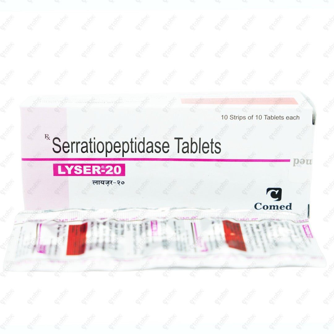 Lyser 20 Tablet 10's