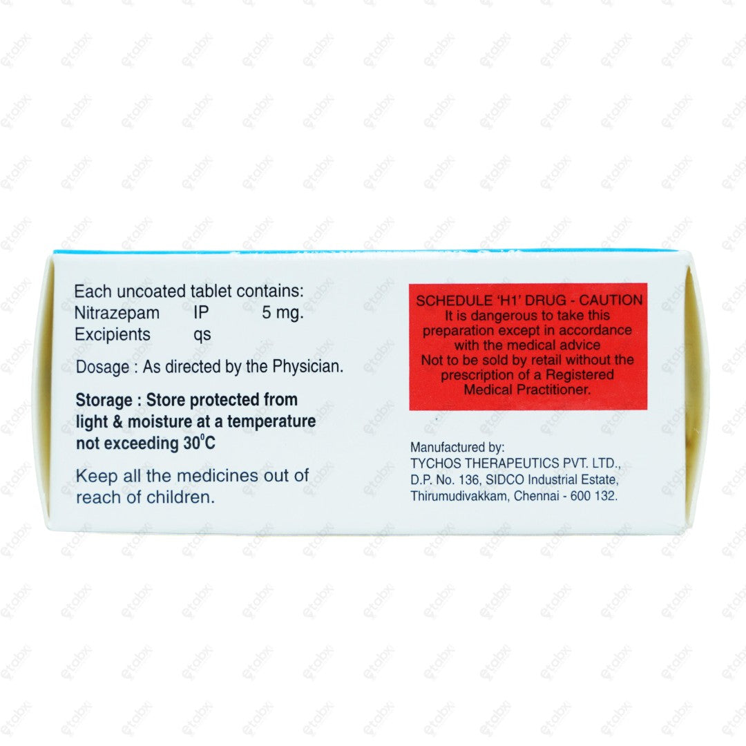 Nitcalm 5mg Tablet 10's