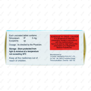 Nitcalm 5mg Tablet 10's