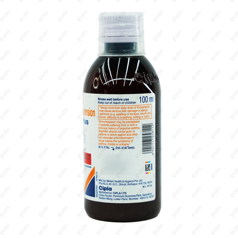 Ibugesic Plus Suspension 100ml