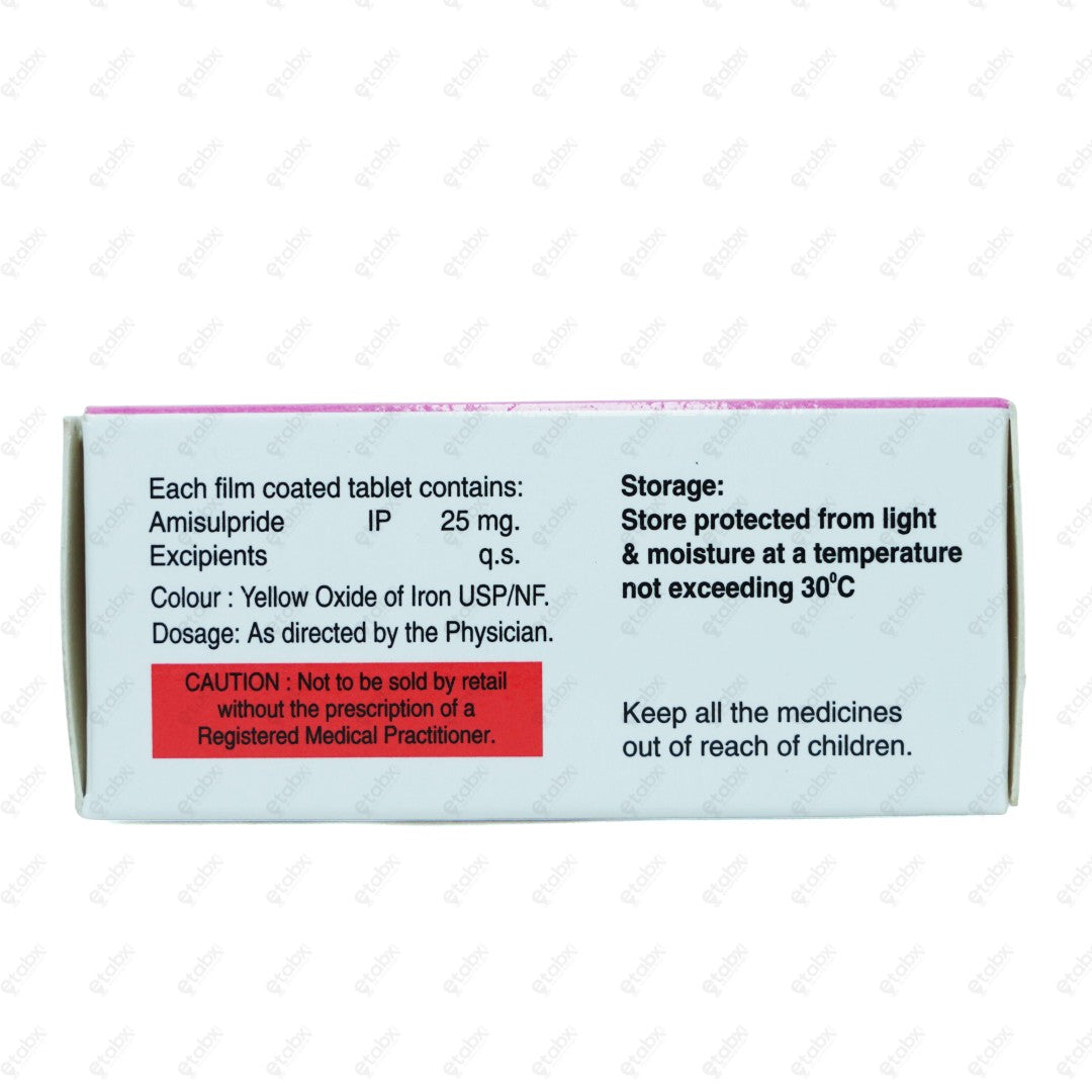 Amide 25mg Tablet 10's