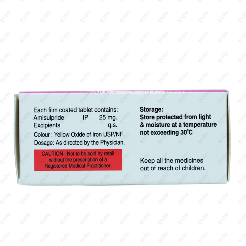 Amide 25mg Tablet 10's