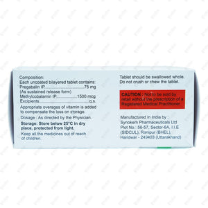 Renerve P SR Tablets 10's