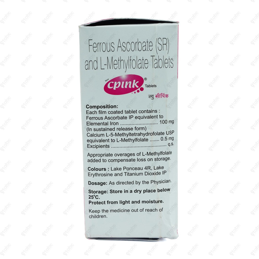 CPink Tablets 15's