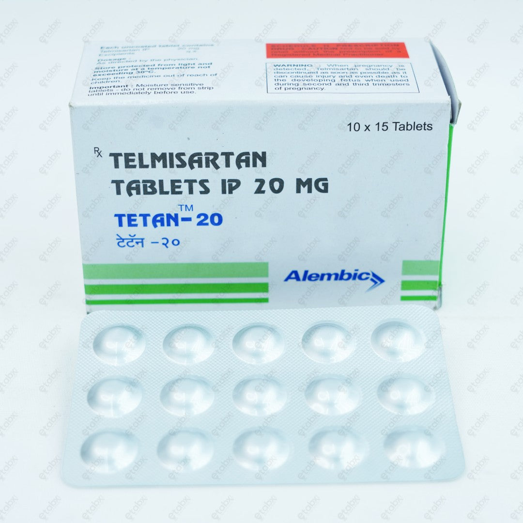 TETAN 20MG Tablet 15's