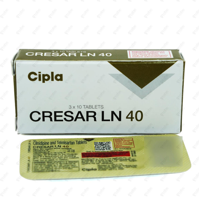 Cresar LN 40/10mg Tablet 10s