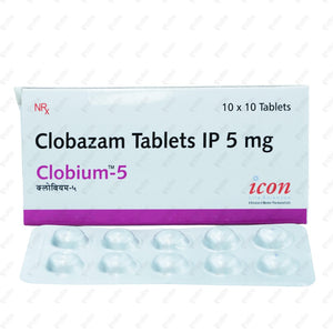 Clobium 5mg Tablet 10's