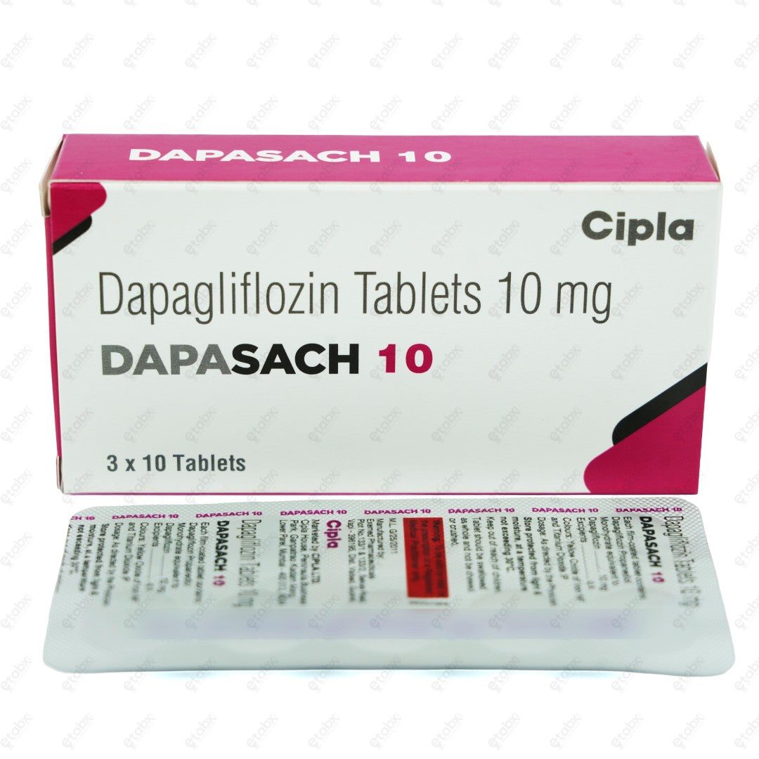 Dapasach 10mg Tablets 10's