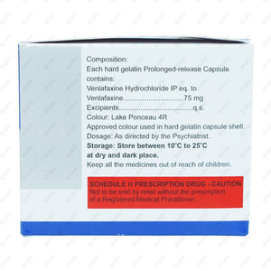 Venla XR 75mg Capsule 10's