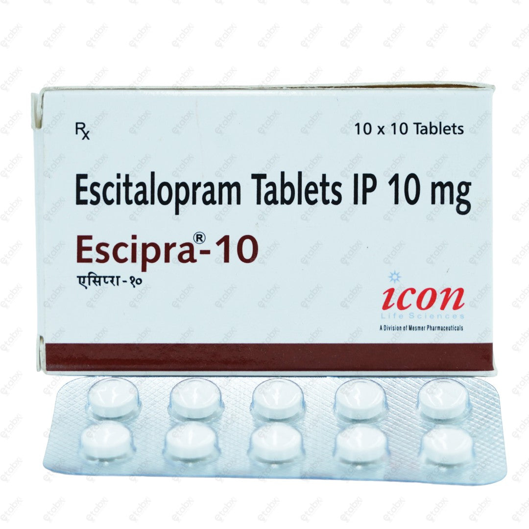 Escipra 10mg Tablet 10's