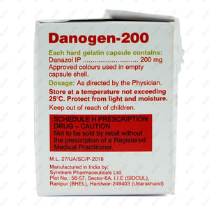 Danogen 200mg Capsule 10's