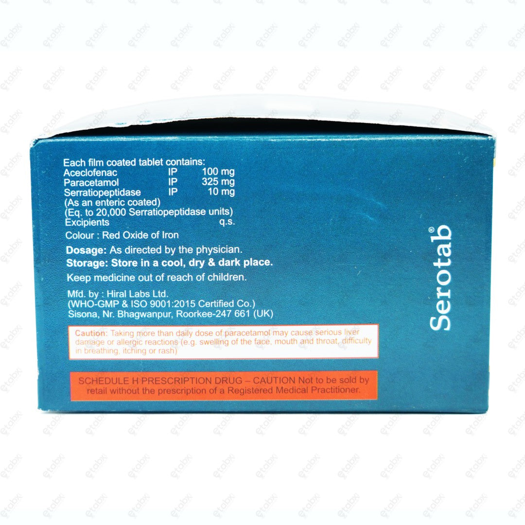 Serotab Tablets 10's