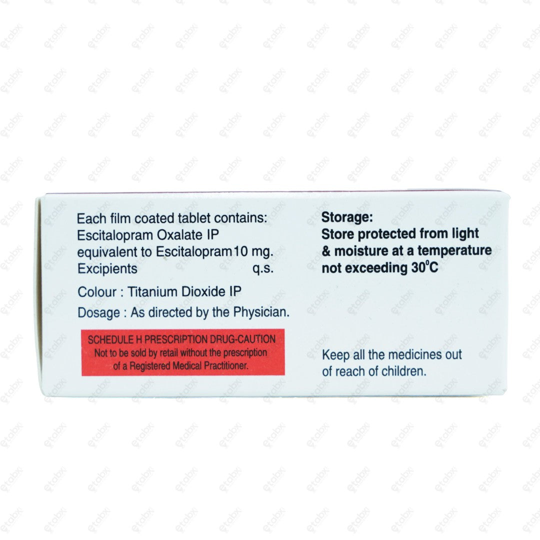 Escipra 10mg Tablet 10's