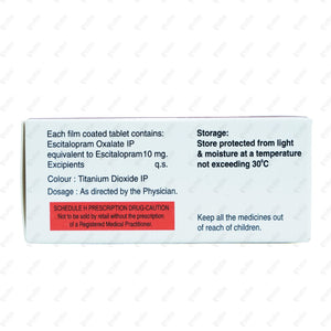 Escipra 10mg Tablet 10's