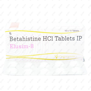 ELUSIM 8mg Tablet 10's