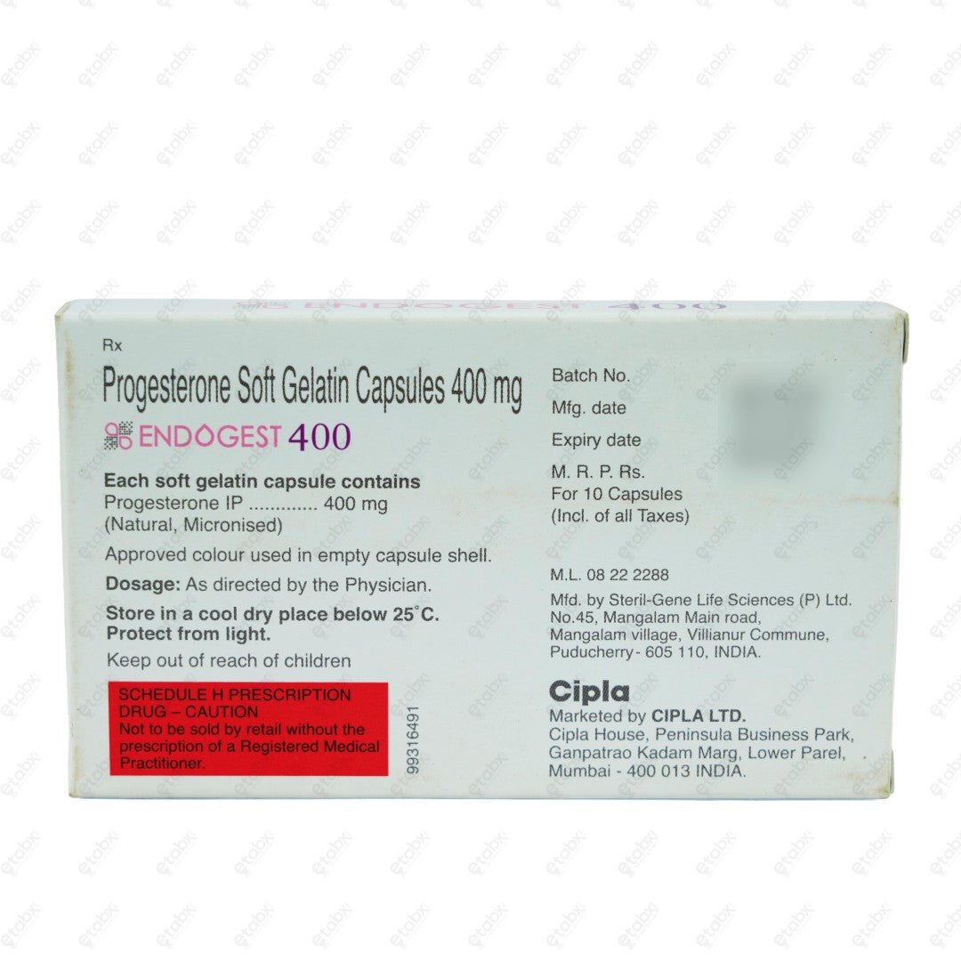 Endogest 400mg Tablet
