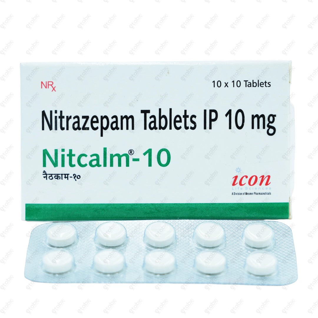 Nitcalm 10mg Tablet 10's